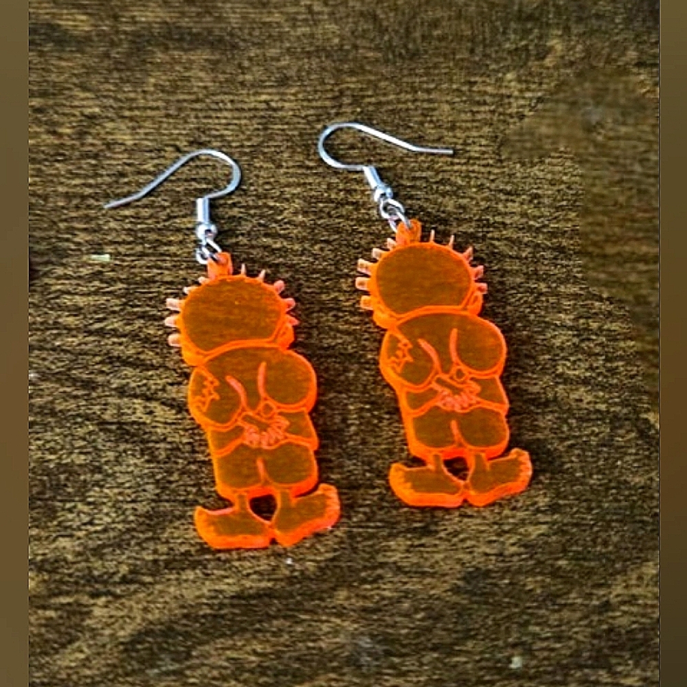 Handmade Handala Earrings